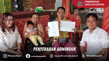 PENYERAHAN ADMINDUK